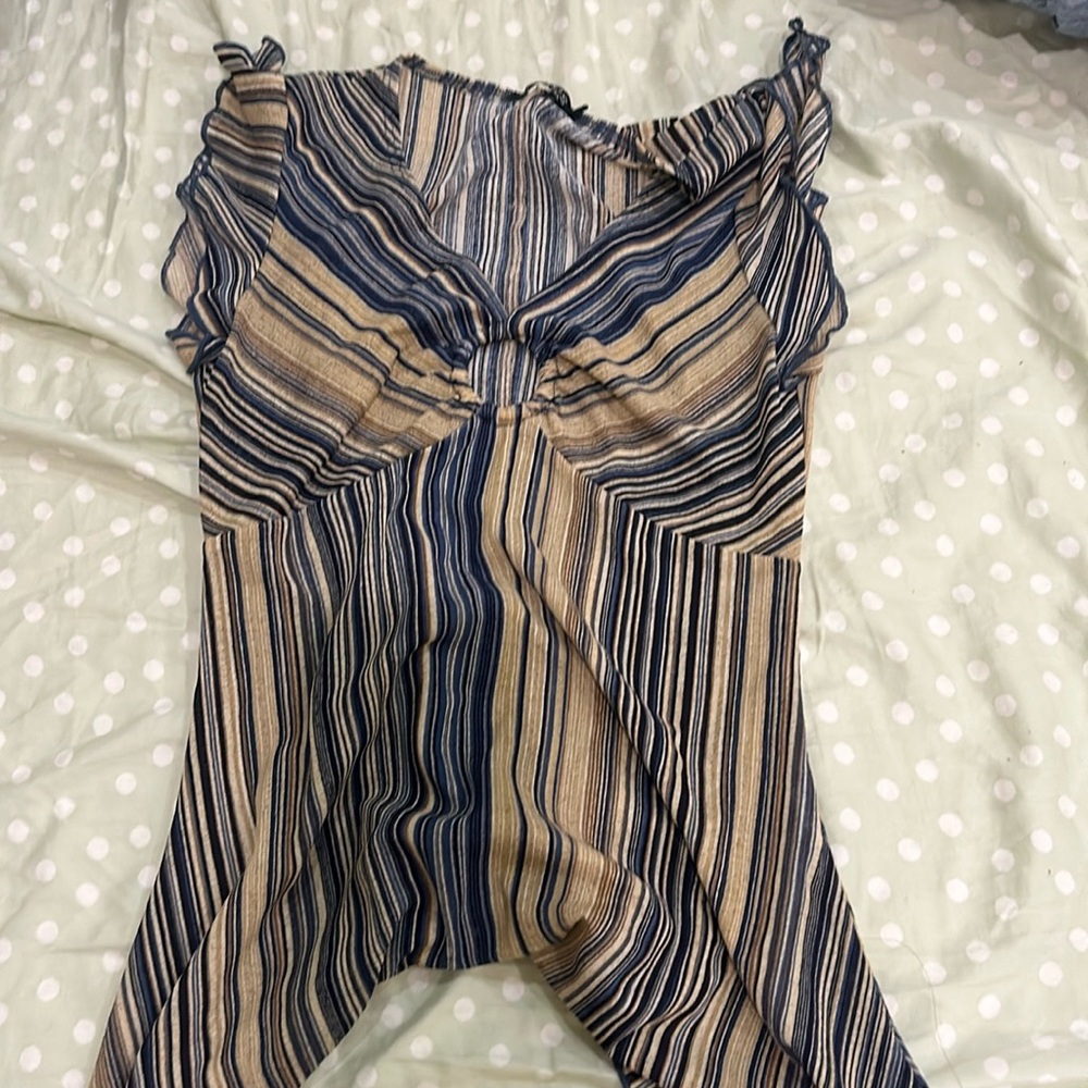 y2k vintage keyhole asymmetrical top